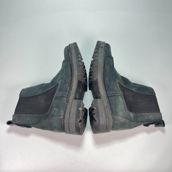 Timberland Courmayeur Valley Black Suede Chelsea Boots A1J66 Women’s Size 8 - Picture 6 of 10